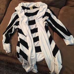 Black and White Cardigan