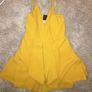 cute yellow romper