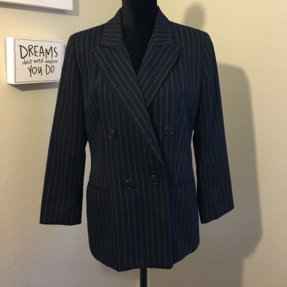 Spiegel Classic Pinstripe Blazer 8P