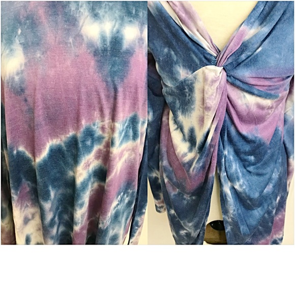 💥HOTSALE💥Gorgeous TieDye Knotted Back Tunic sold - Picture 6 of 6
