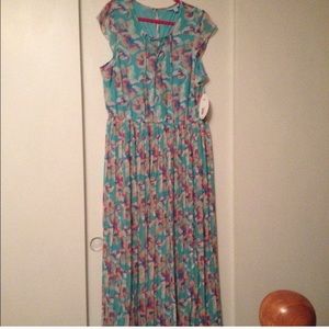 NWT Ashley Nell Tipton Floral Maxi Dress
