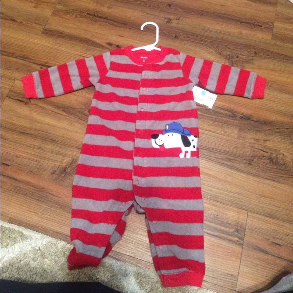 Fleece footless jumper