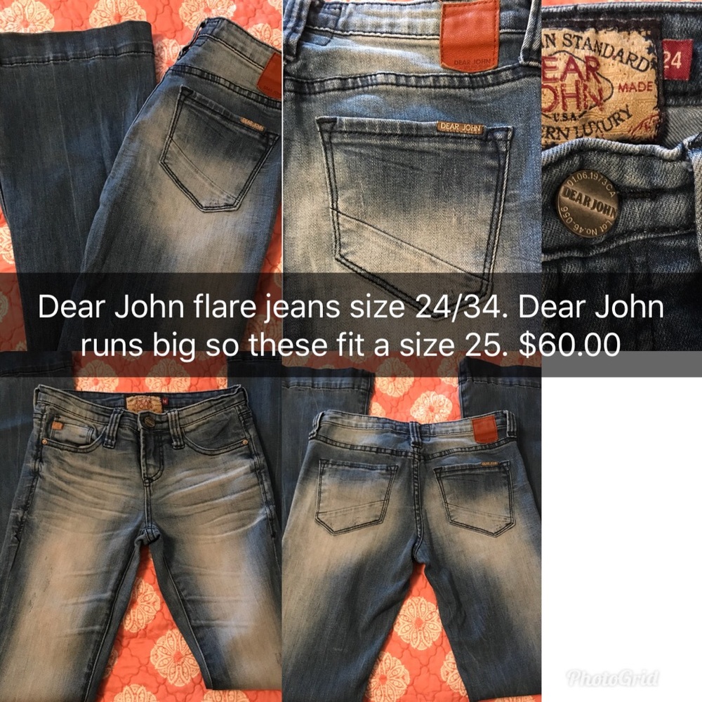 Dear john flare jeans