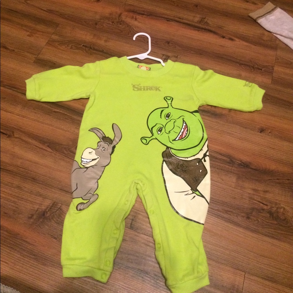 Shrek footless sleeper