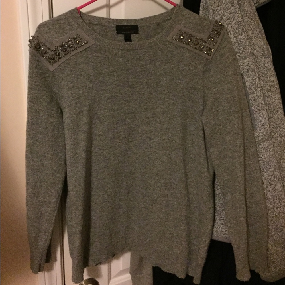 J. Crew sweater with cashmere