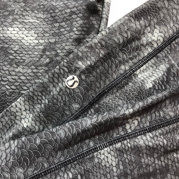 LULULEMON Snakeskin Sequins Speed Tights SOLD OUT - Picture 6 of 8