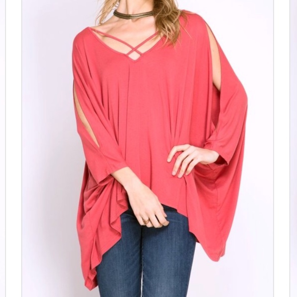 Chic Poncho Top