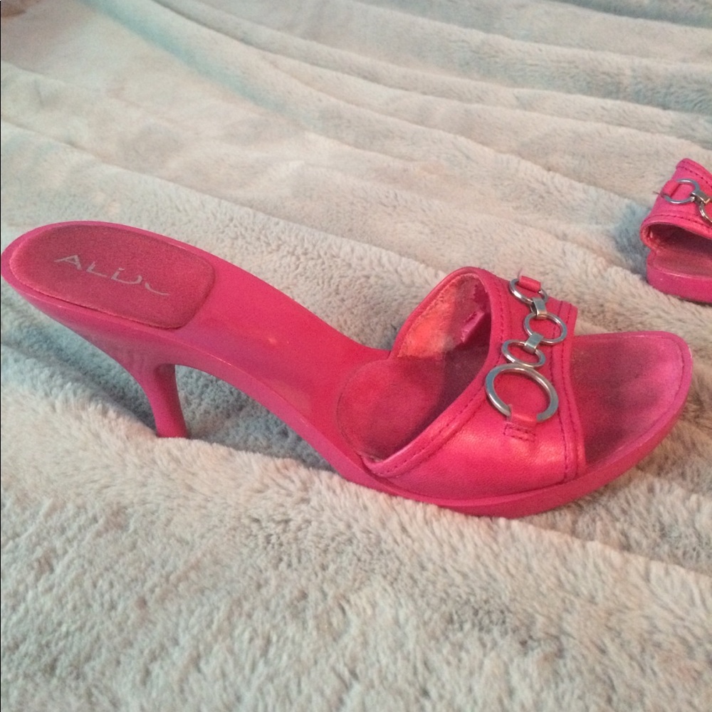 Pink heels