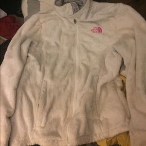 North face fleece zip up
