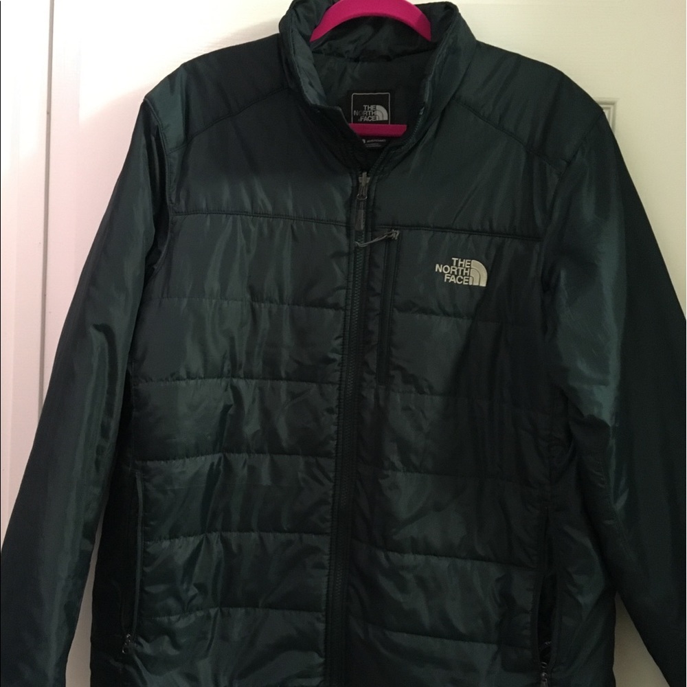 Large men’s north face down coat
