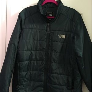 Large men’s north face down coat
