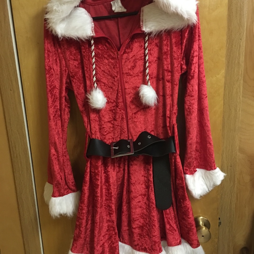 Mrs. Claus costume-Size Med