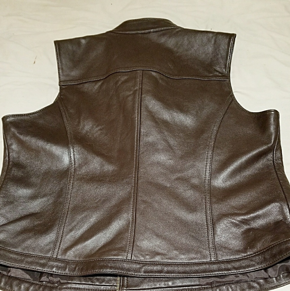 Lambskin Michael Kors vest - Picture 3 of 6
