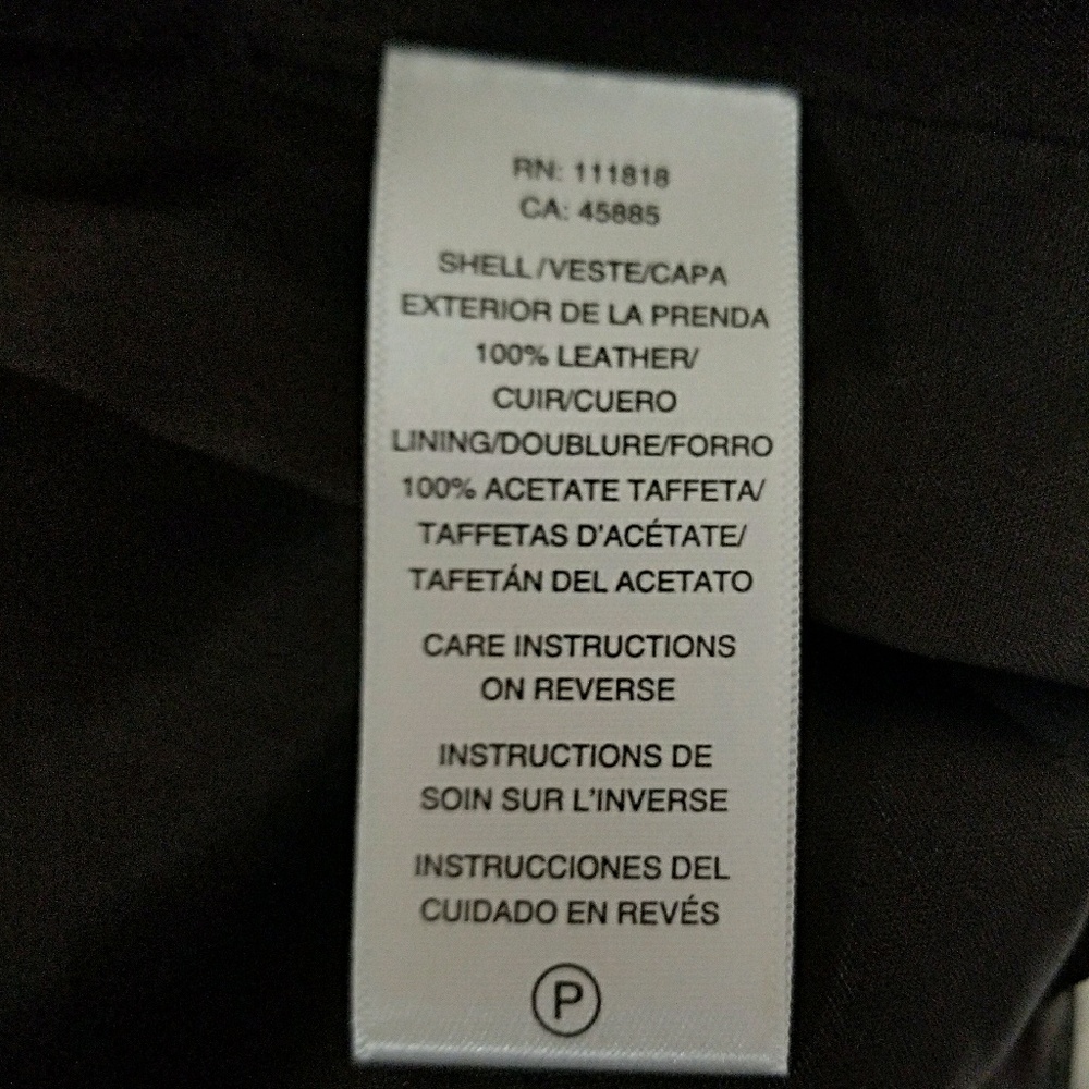 Lambskin Michael Kors vest - Picture 6 of 6