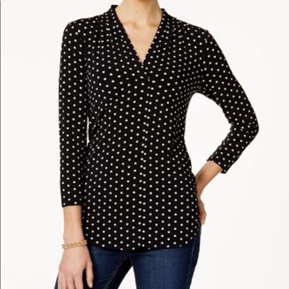 ❤️ Petite heart-print top ❤️