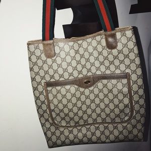 Gucci Supreme Web Tote