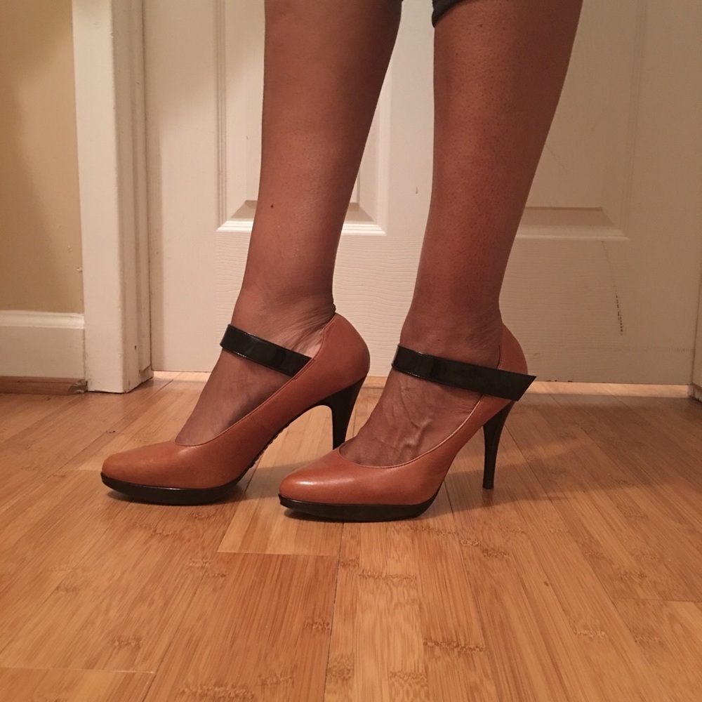 Michael Kors leather heels