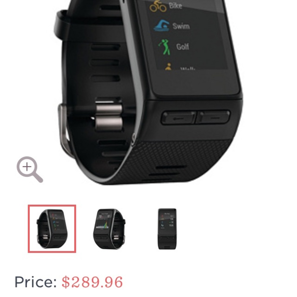 Garmin Xl watch.