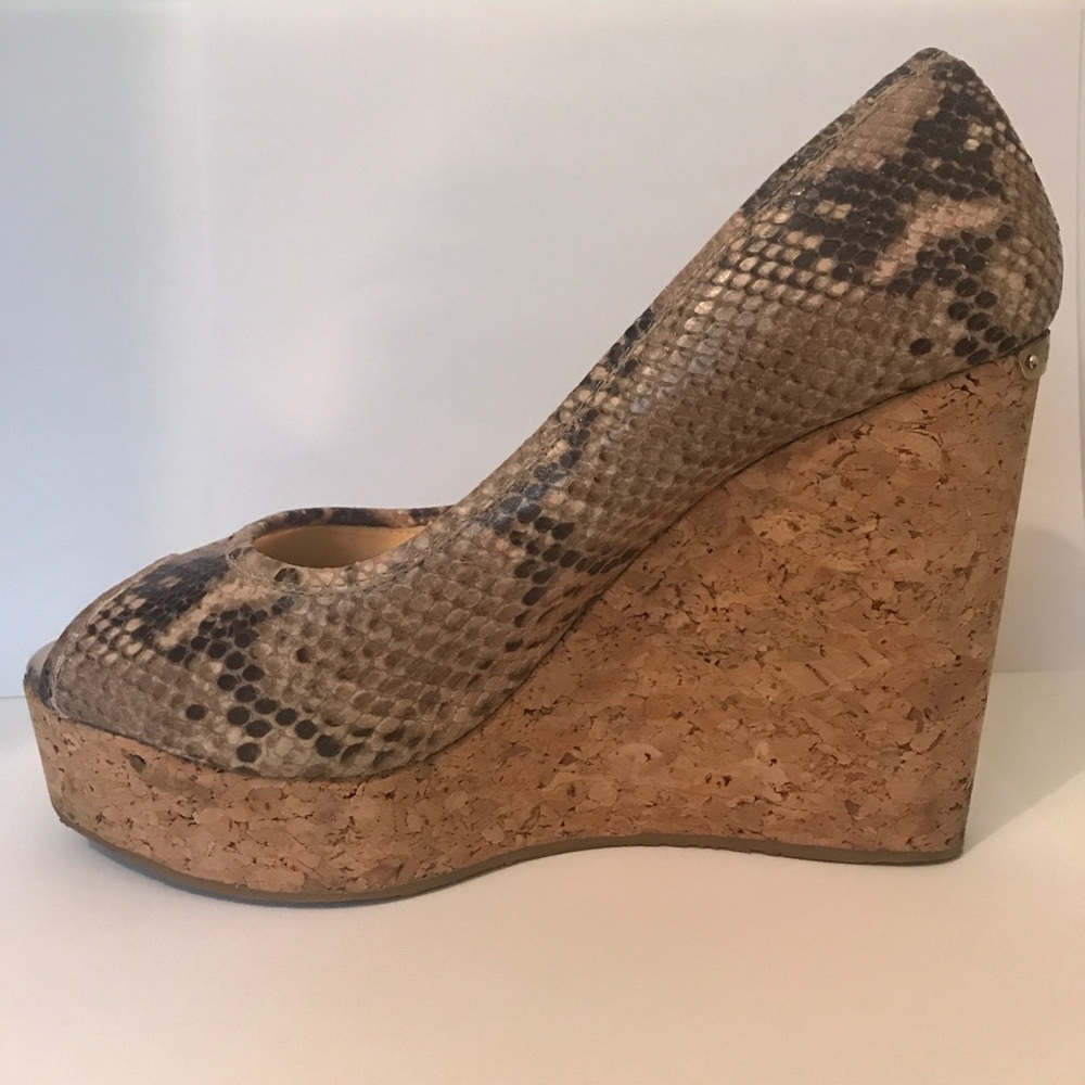 Jimmy Choo Papina Wedges with Box and Dust Bag