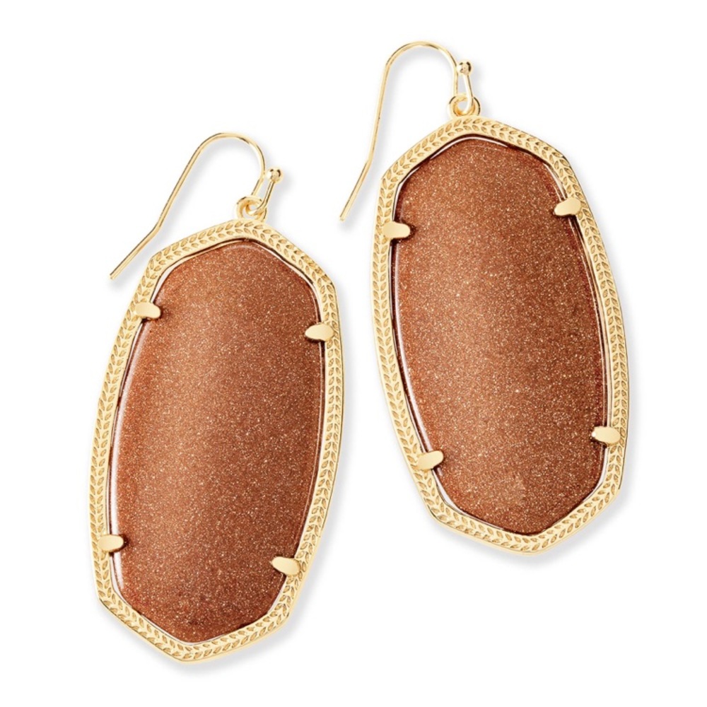 Kendra Scott ‘Danielle’ Goldstone Earrings