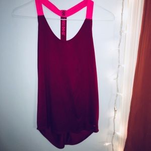 NIKE pink workout tank top
