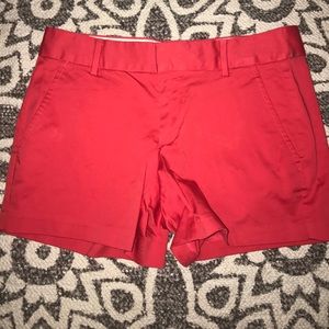 Red shorts