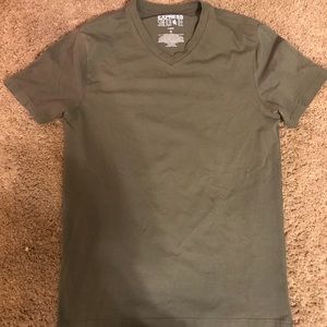 Express V Neck Shirt Stretch Tee