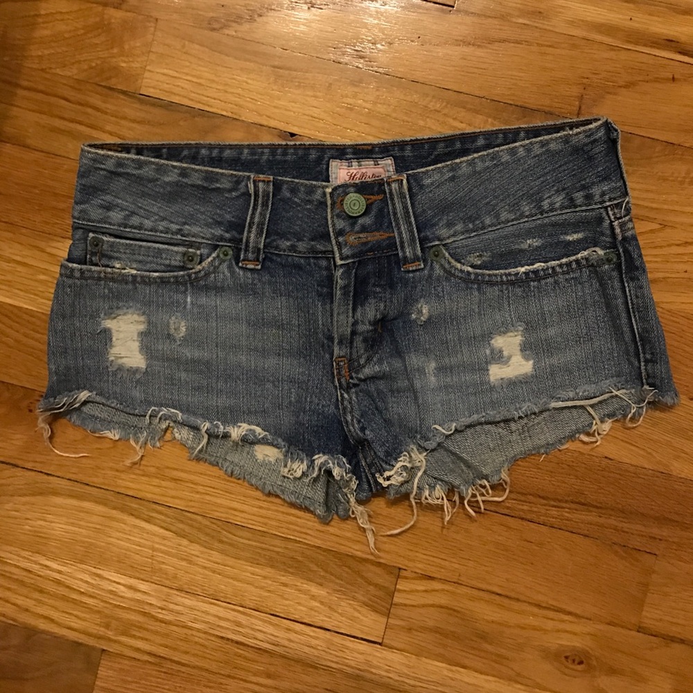 Hollister denim shorts