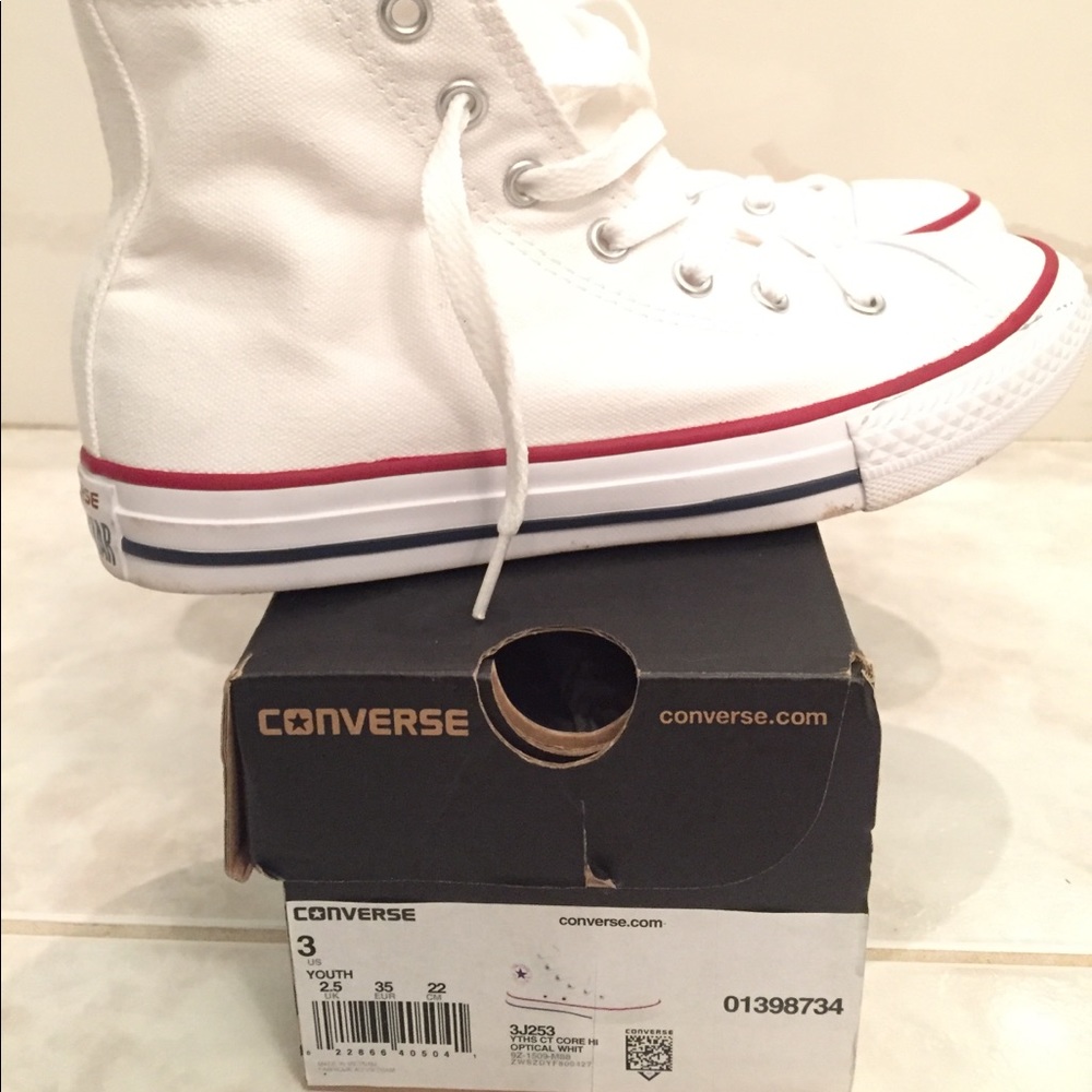 High top converse shoes