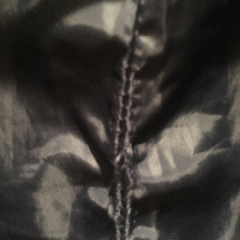 Blue/Gray Faux Leather Jacket - Picture 3 of 4