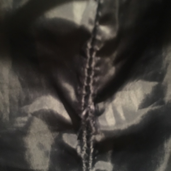 Blue/Gray Faux Leather Jacket - Picture 3 of 4