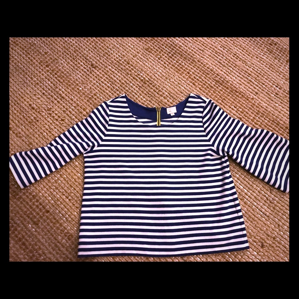 Anthro:: 3/4 length sleeve shirt
