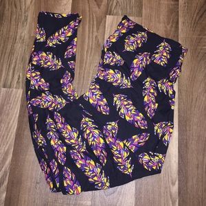 unicorn feather leggings BRAND NEW LULAROE