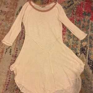 Free People intimately raw edge tunic