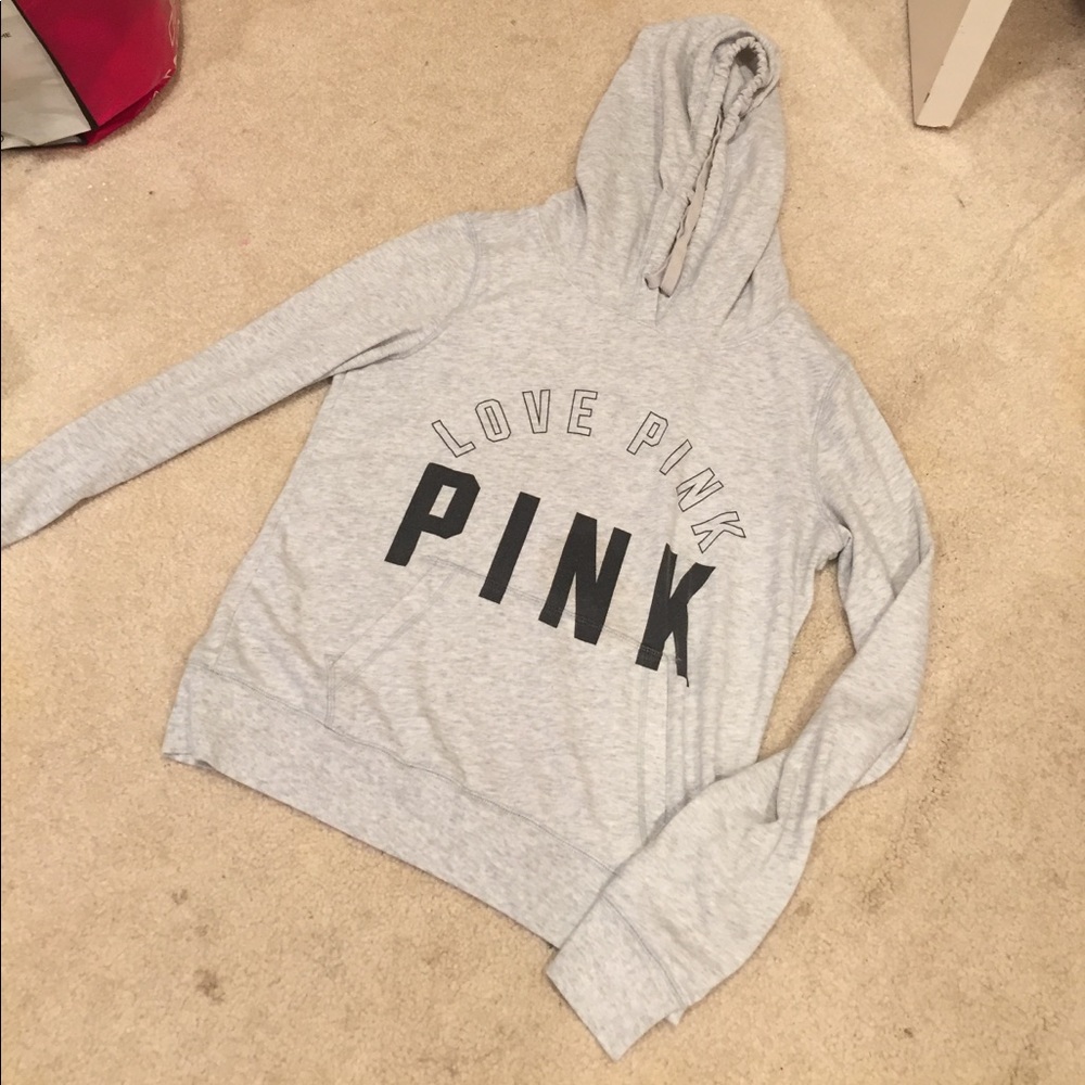 Pink hoodie