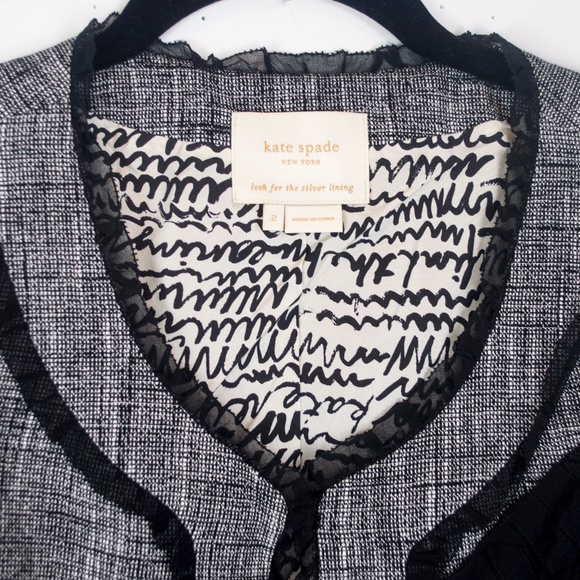 Kate Spade Cropped Jacket - Picture 2 of 3