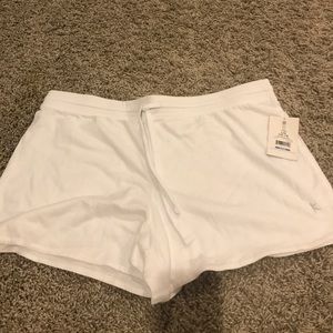 Danskin White Athletic Shorts