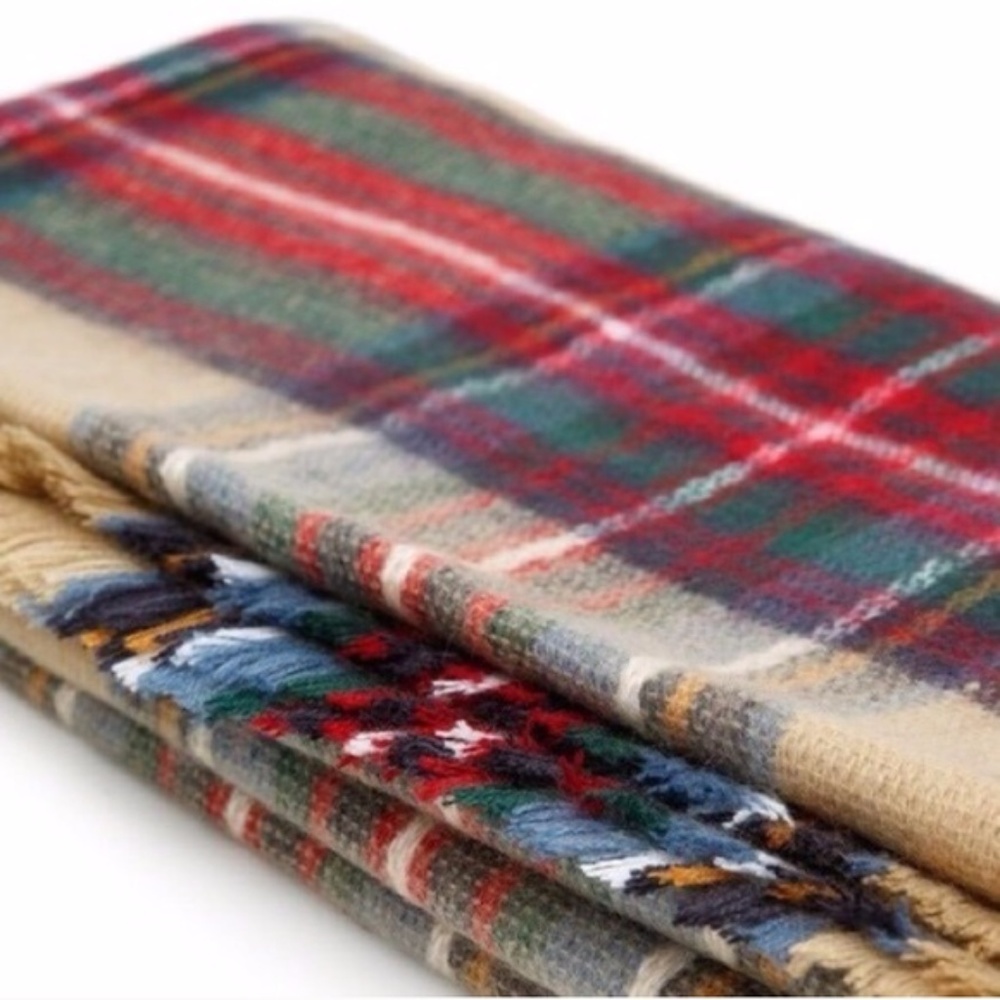 Accessories | Plaid blanket scarf multi - Picture 2 of 3