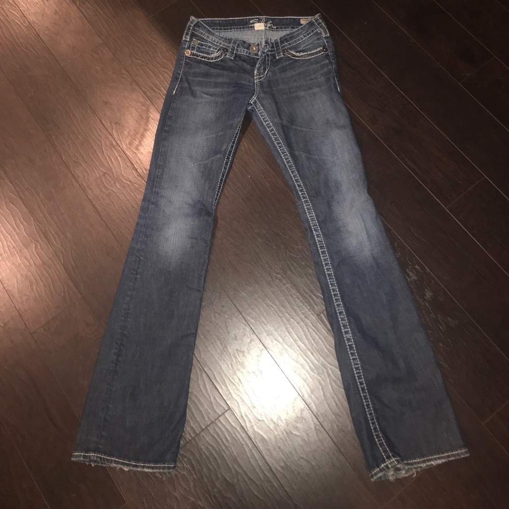 Silver jeans. Pioneer bootcut. Size 27 L33