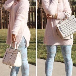 H&M Blush Eyelash Sweater