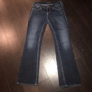 Silver jeans. Aiko bootcut. Size 27