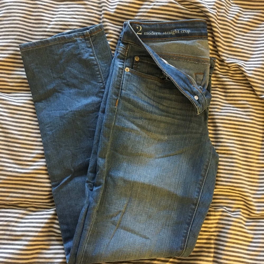 Loft Outlet Modern Straight Crop