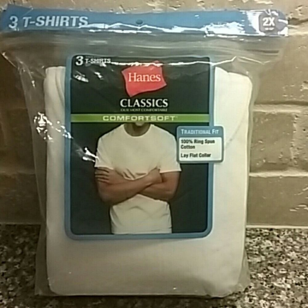 Mens Hanes comfort crewneck t-shirts