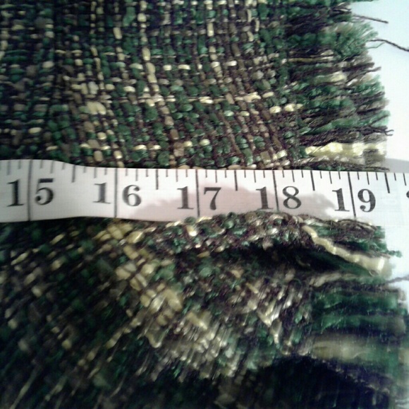 View multi colored wool mini skirt - Picture 5 of 6