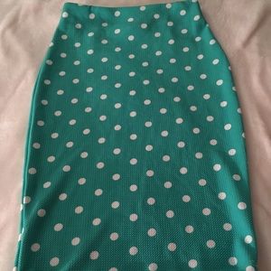 PolkaDot Pencil Skirt