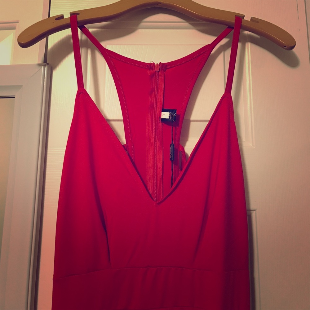 Charles Richards Sexy Red Dress