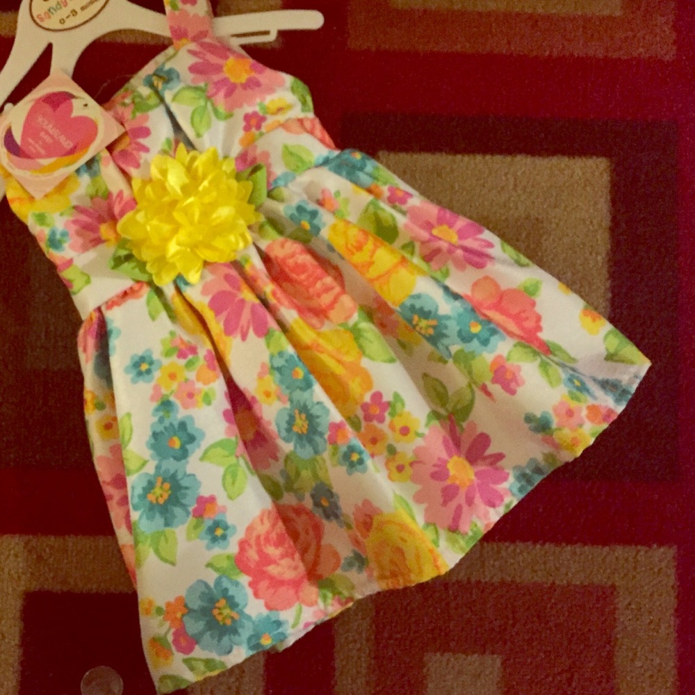 Floral kids dress