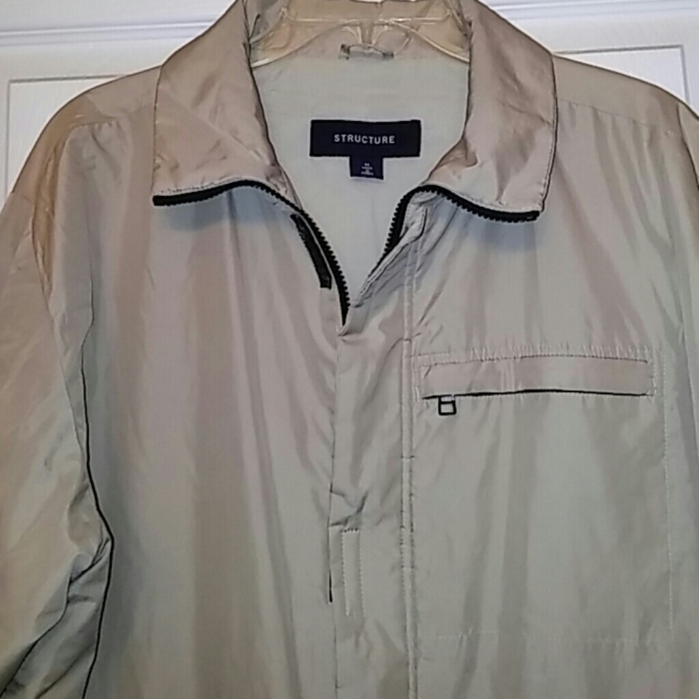 Structure Jacket - Size: Medium - Color: Tan