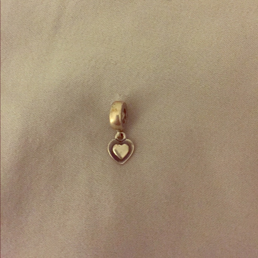 Dangle Heart Pandora Charm