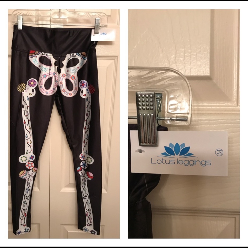 Sugar skull leggings
